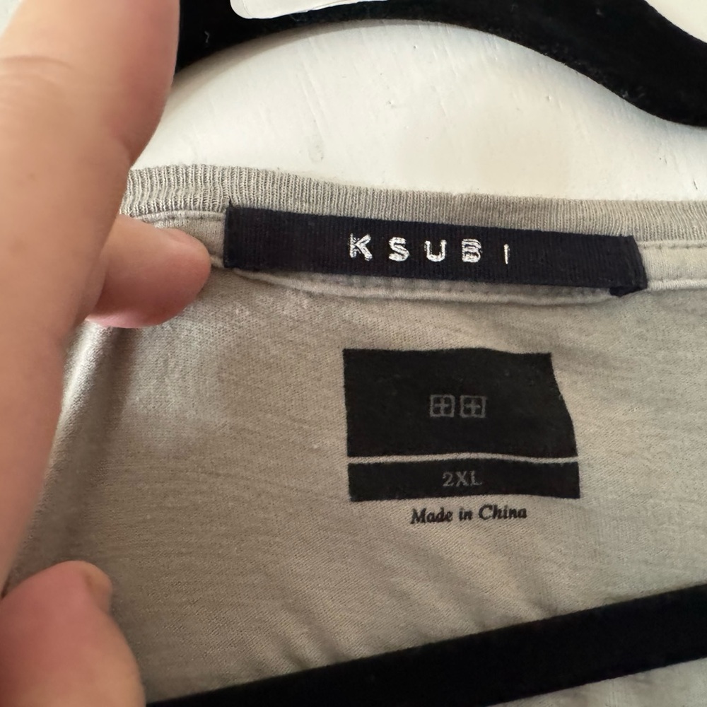 Ksubi Light Gray Tee - image 3